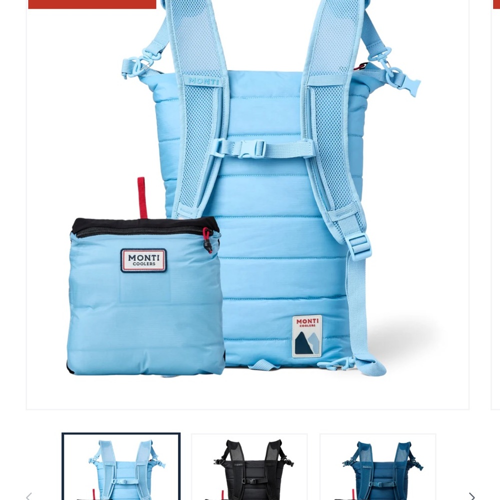 Blue Travel Backpack Set UNISEX